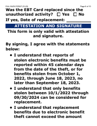 Form FAA-1847A-LP Electronic Benefit Theft Replacement Request Form (Large Print) - Arizona, Page 6