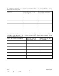 Employee/Agent Disclosure Form for a Micro-hauler Licensee - New York City, Page 6