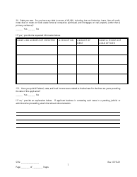 Employee/Agent Disclosure Form for a Micro-hauler Licensee - New York City, Page 7