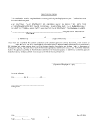 Employee/Agent Disclosure Form for a Micro-hauler Licensee - New York City, Page 9