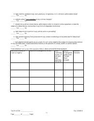 Employee/Agent Disclosure Form for a Trade Waste Business - New York City, Page 11