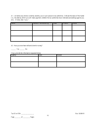 Employee/Agent Disclosure Form for a Trade Waste Business - New York City, Page 19