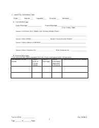 Employee/Agent Disclosure Form for a Trade Waste Business - New York City, Page 2