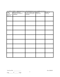 Employee/Agent Disclosure Form for a Trade Waste Business - New York City, Page 4