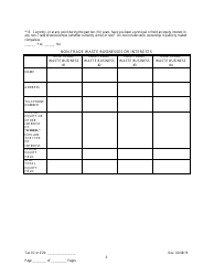 Employee/Agent Disclosure Form for a Trade Waste Business - New York City, Page 6