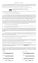 Contract for the Removal of Non-hazardous Trade Waste (Loose Waste/Flat Fee Contracts Only) - New York City, Page 2