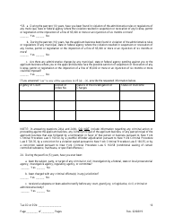 Disclosure Form for Principal of a Trade Waste Business - New York City, Page 10