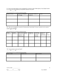 Disclosure Form for Principal of a Trade Waste Business - New York City, Page 13