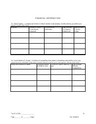 Disclosure Form for Principal of a Trade Waste Business - New York City, Page 16