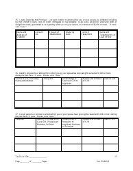 Disclosure Form for Principal of a Trade Waste Business - New York City, Page 17