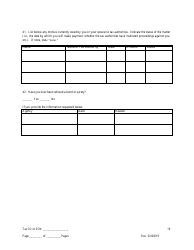 Disclosure Form for Principal of a Trade Waste Business - New York City, Page 19