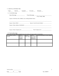 Disclosure Form for Principal of a Trade Waste Business - New York City, Page 2