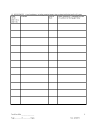 Disclosure Form for Principal of a Trade Waste Business - New York City, Page 3