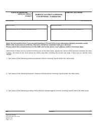 Document preview: Form MC282 Domestic Violence Screening for Referral to Mediation - Michigan