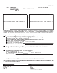 Document preview: Form MC20 Fee Waiver Request - Michigan