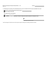Form MC234 Order for Counseling and Testing for Disease/Infection - Michigan, Page 2