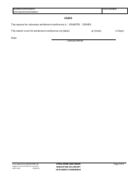 Form SUPFL500 Stipulation and Order Requesting Voluntary Settlement Conference - County of Santa Cruz, California, Page 2