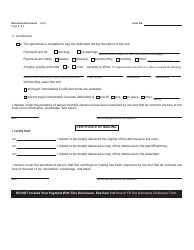 Form MC14 Garnishee Disclosure - Michigan, Page 2