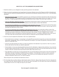 Form MC14 Garnishee Disclosure - Michigan, Page 4