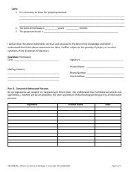 Form 700-00085PG Motion for License to Mortgage or Lease Real Estate or Personal Property - Vermont, Page 2