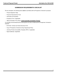 Form DH-24-0006 Technical Proposal Packet - Nbs Configuration and Maintenance - Arkansas, Page 3