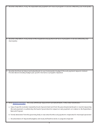 Form SL-204 Early Payment Request - Expenditure Restraint Program - Wisconsin, Page 2