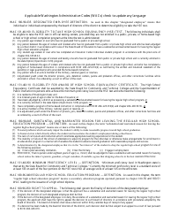 Form SBCTC/HSE2000 Open Doors (Option) Student Enrollment Confirmation - Washington, Page 2