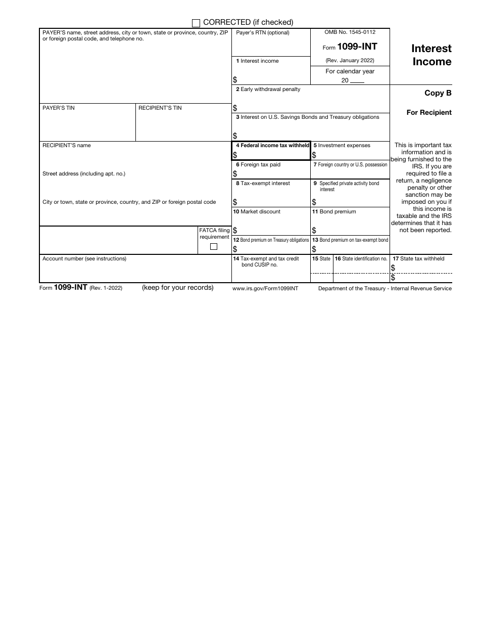 IRS Form 1099-INT Interest Income, Page 4