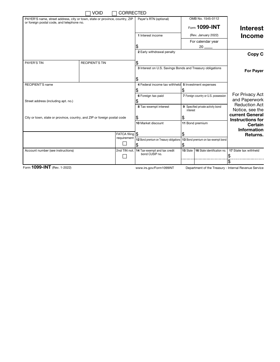 IRS Form 1099-INT Interest Income, Page 8