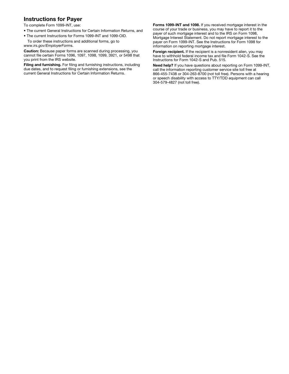 IRS Form 1099-INT Interest Income, Page 9