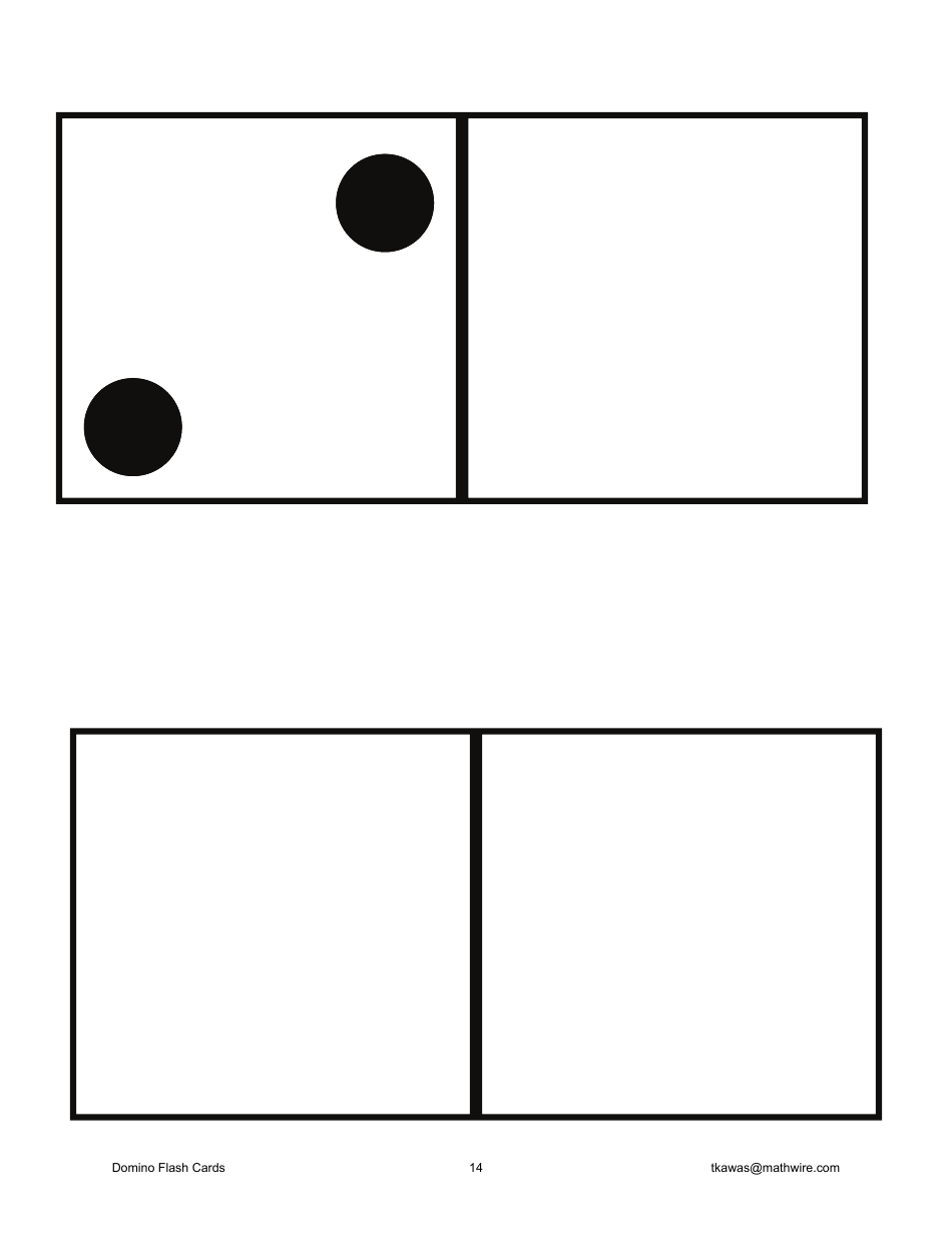 Domino Flashcards, Page 14