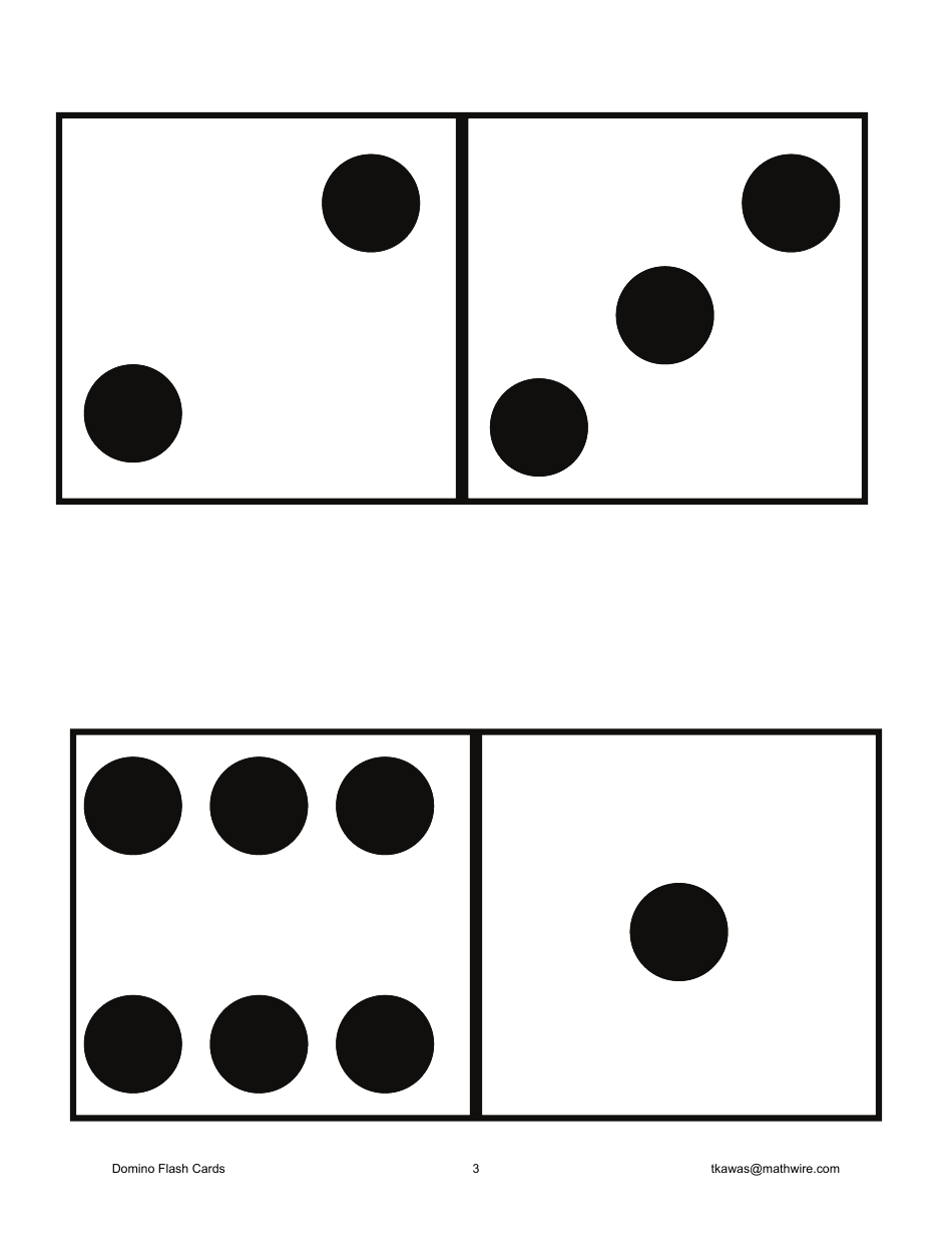 Domino Flashcards, Page 3