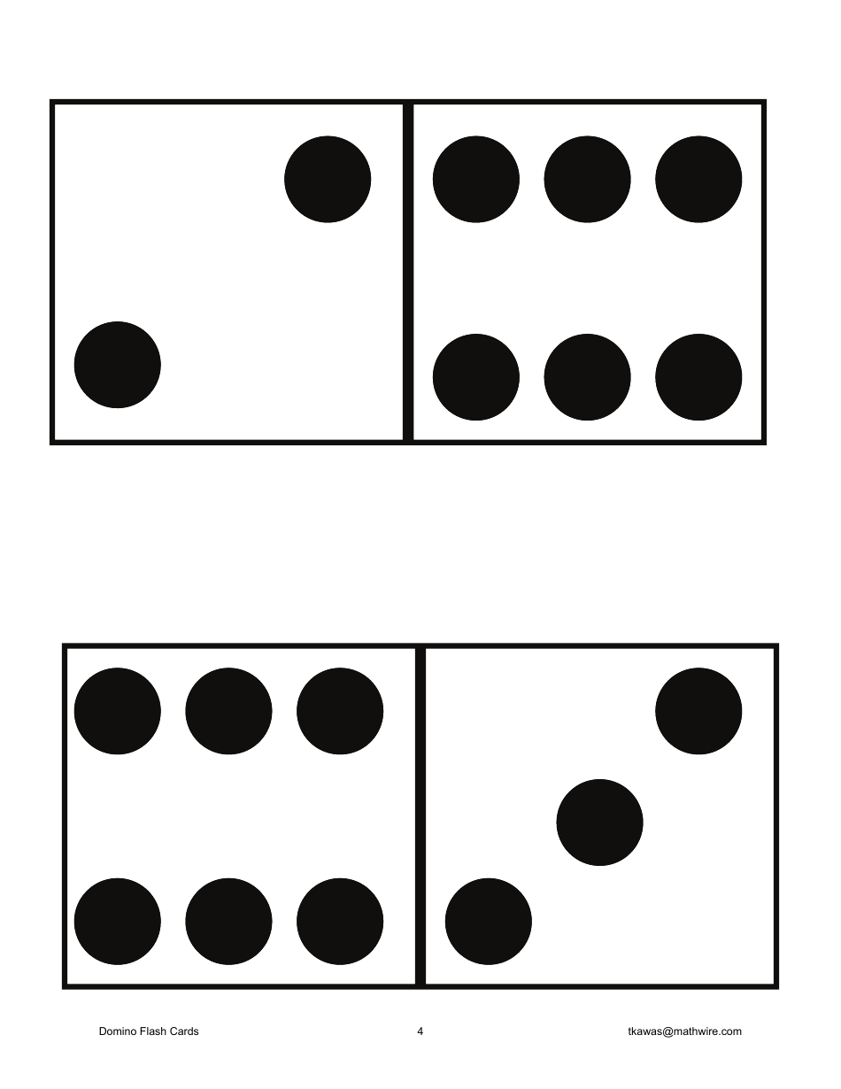 Domino Flashcards, Page 4