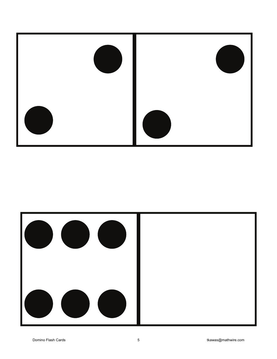 Domino Flashcards, Page 5