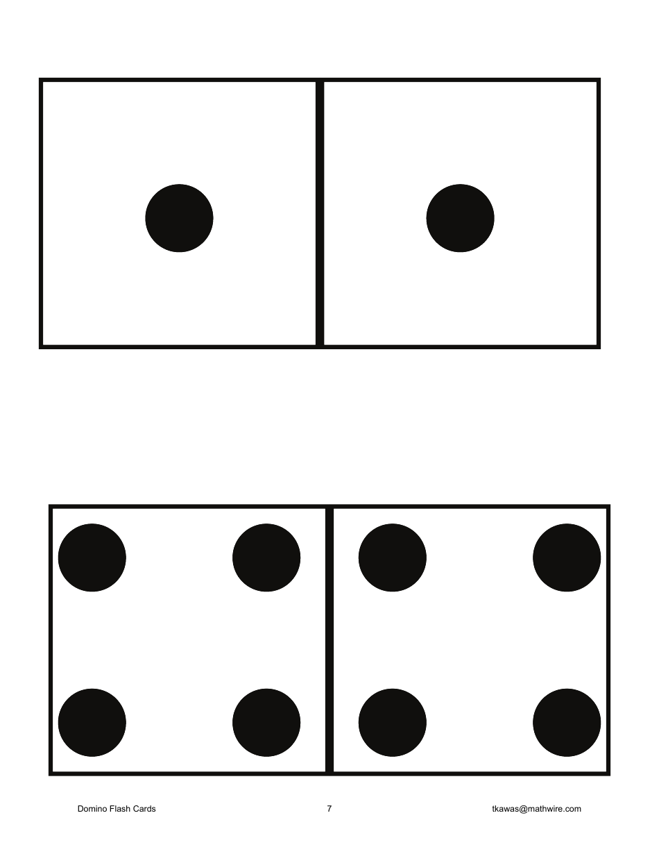 Domino Flashcards, Page 7