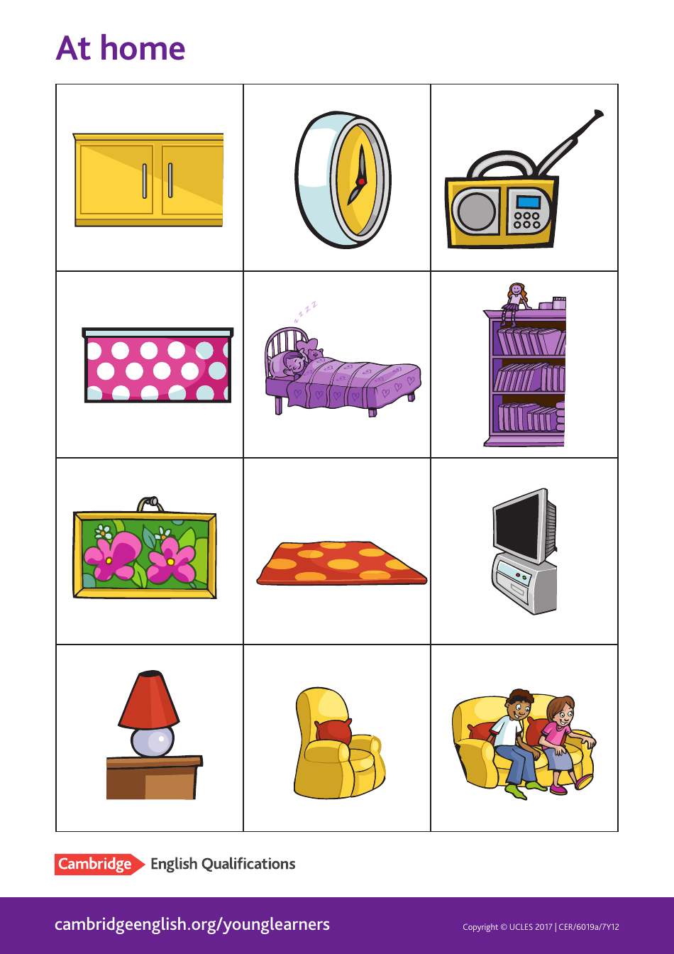 Cambridge English Pre A1 Flashcards, Page 21