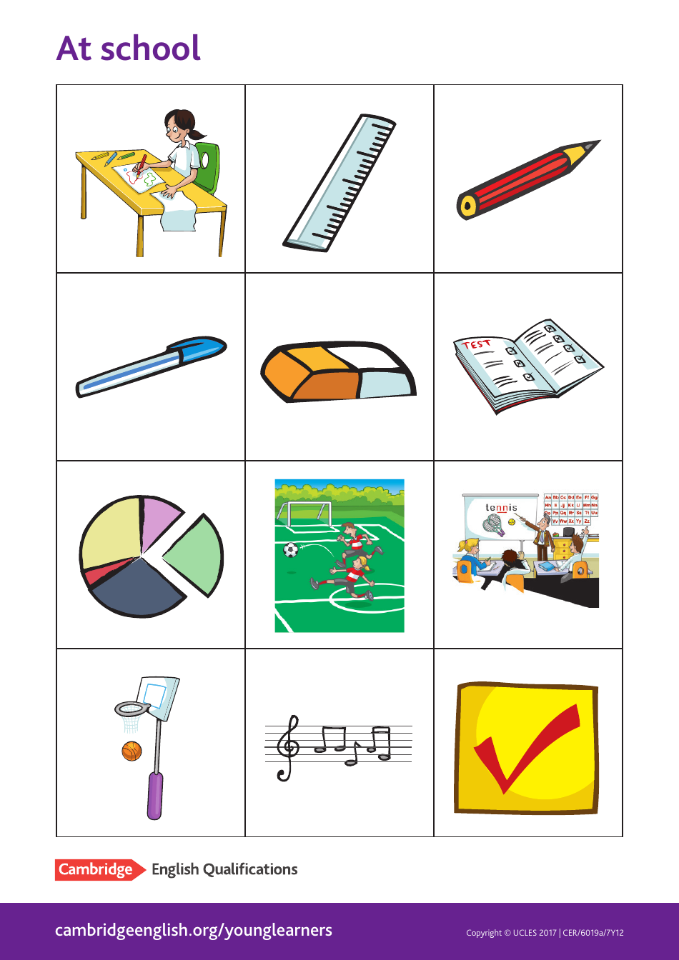 Cambridge English Pre A1 Flashcards, Page 24