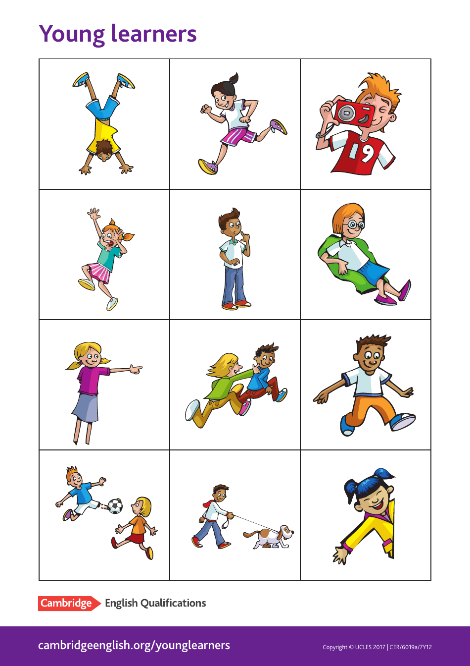 Cambridge English Pre A1 Flashcards, Page 36