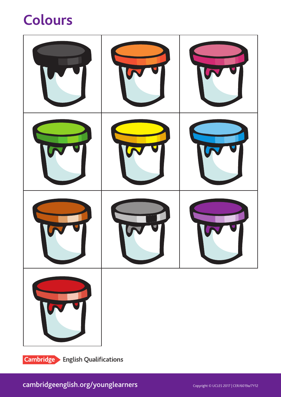 Cambridge English Pre A1 Flashcards, Page 40