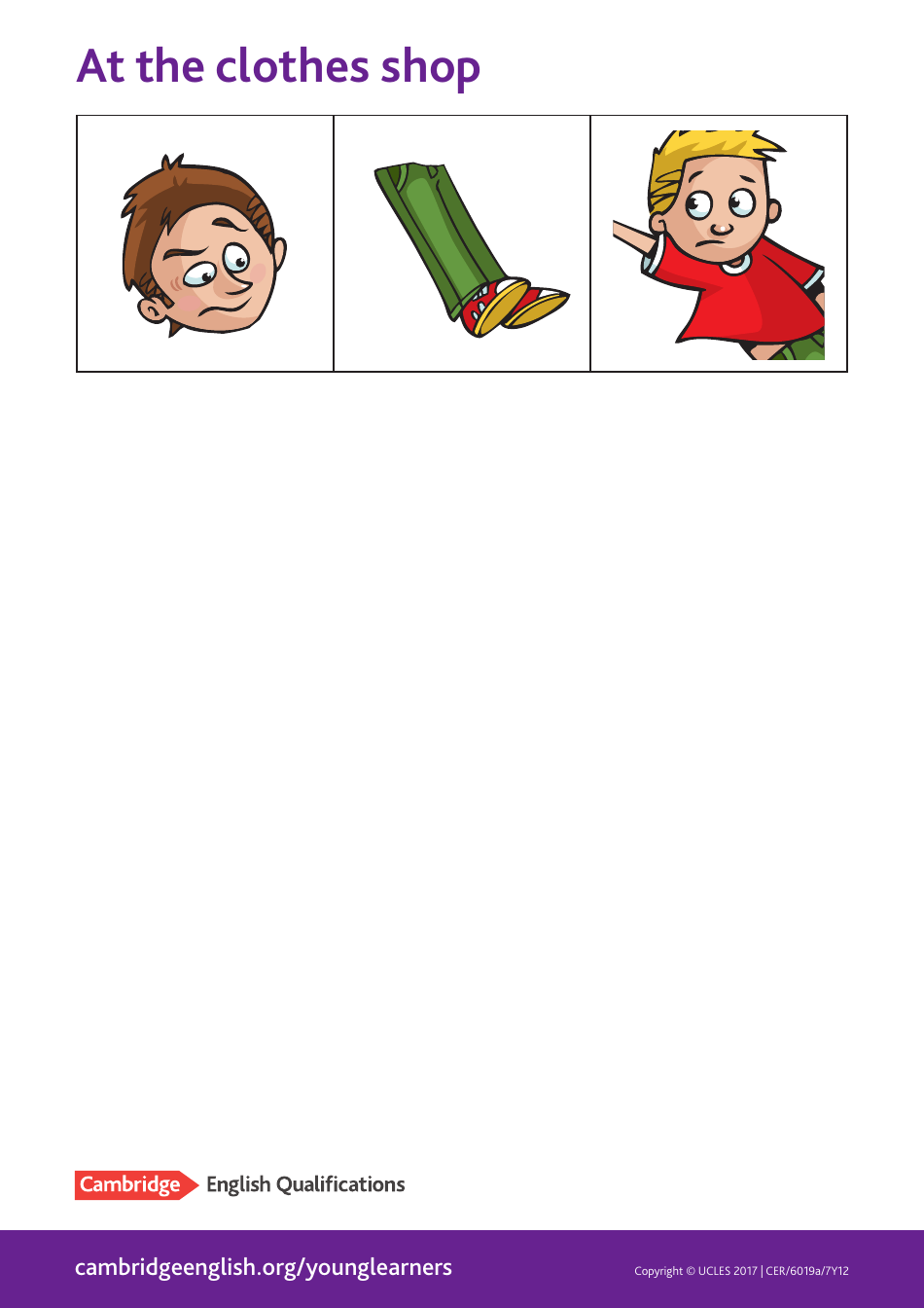 Cambridge English Pre A1 Flashcards, Page 9