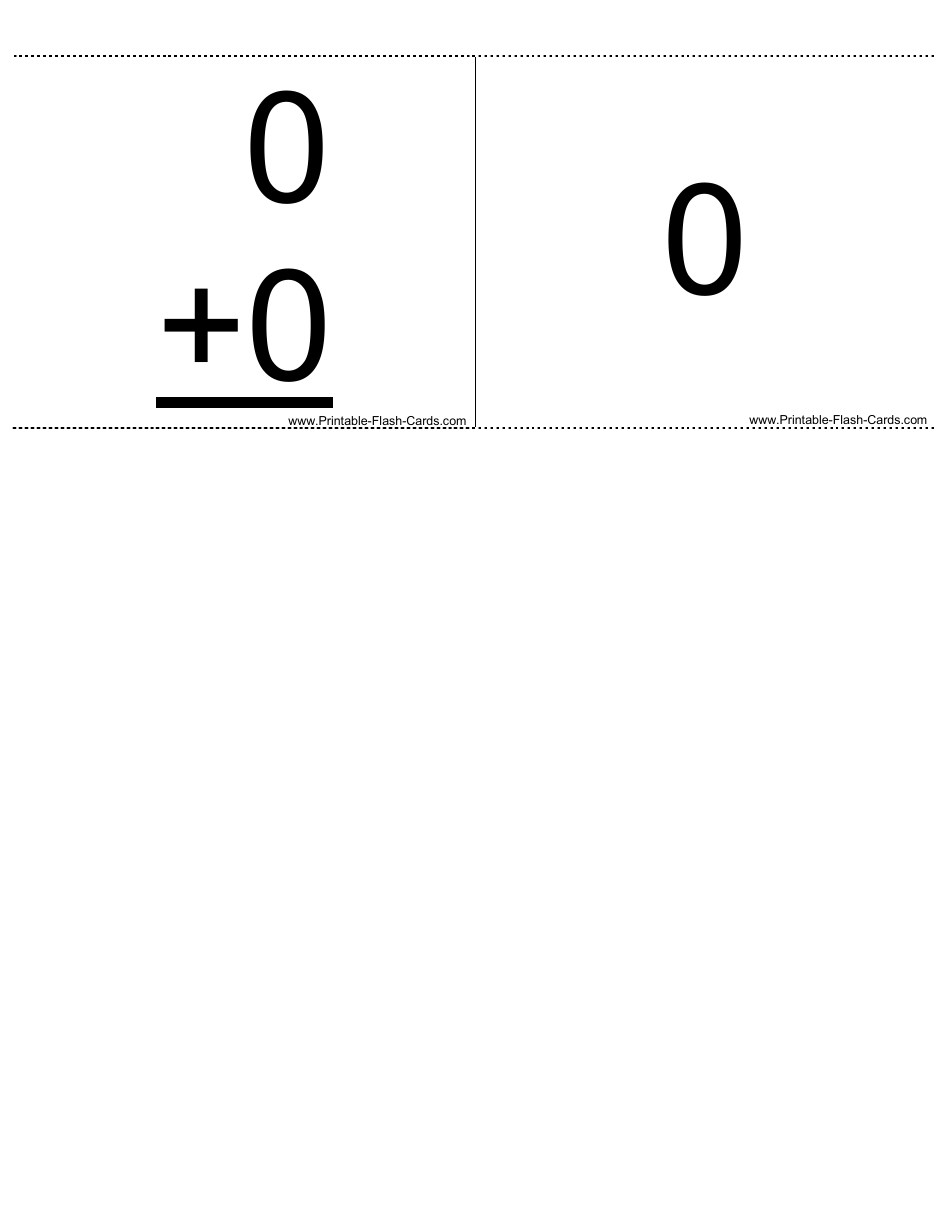 Addition Flashcards - Doubles, Page 5