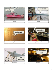 Spanish Revision Flashcards - Holiday, Page 4