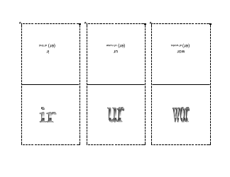 Phonogram Flashcards - Grey, Page 14