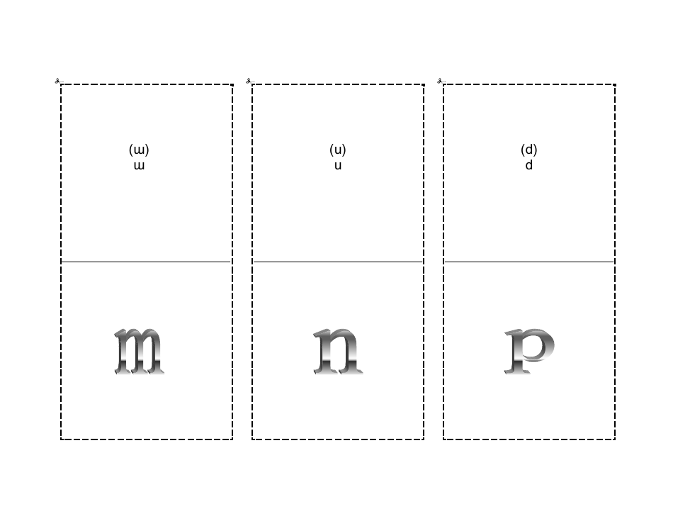 Phonogram Flashcards - Grey, Page 6