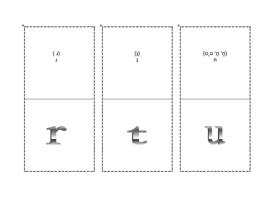 Phonogram Flashcards - Grey, Page 7