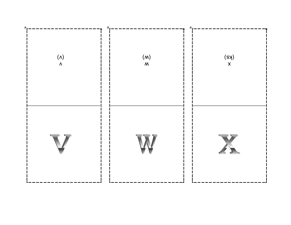Phonogram Flashcards - Grey, Page 8