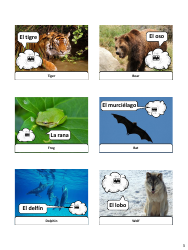 Spanish Revision Flashcards - Animals, Page 3