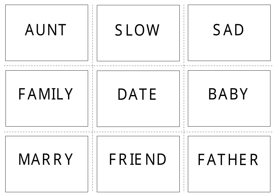 American Sign Language Manual Alphabet Practice Flashcards, Page 16