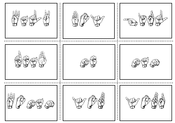 American Sign Language Manual Alphabet Practice Flashcards, Page 23