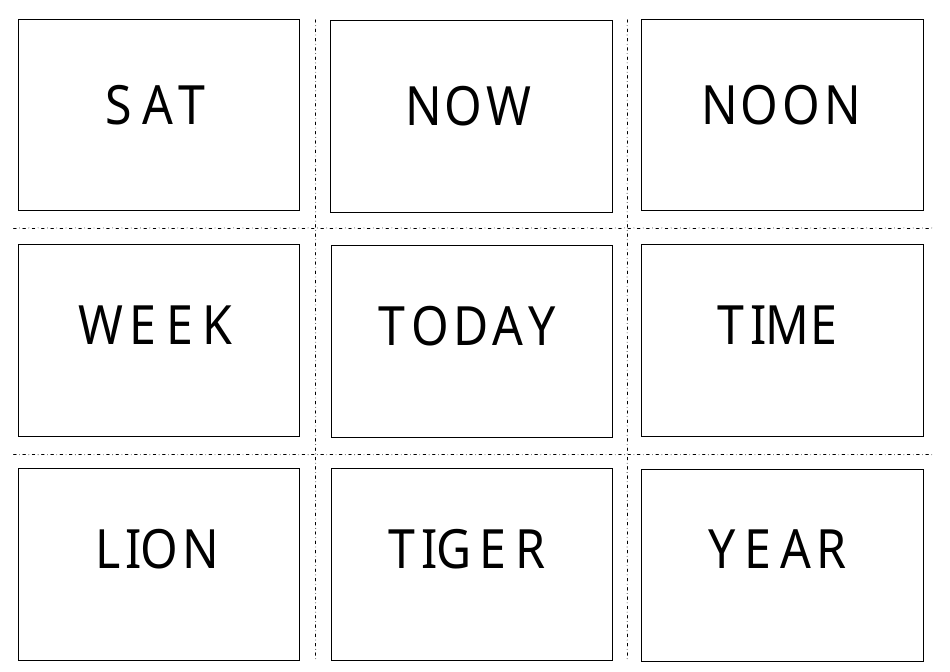 American Sign Language Manual Alphabet Practice Flashcards, Page 32